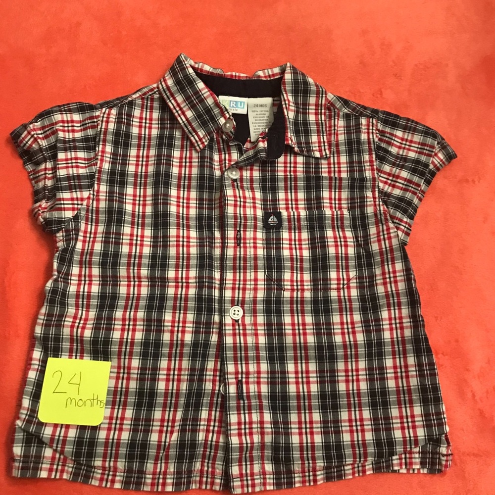 KRU Boys Dress Shirt